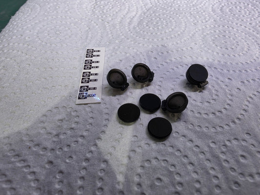 1/24 Scale CIBIE Spotlights Kit with DECALS