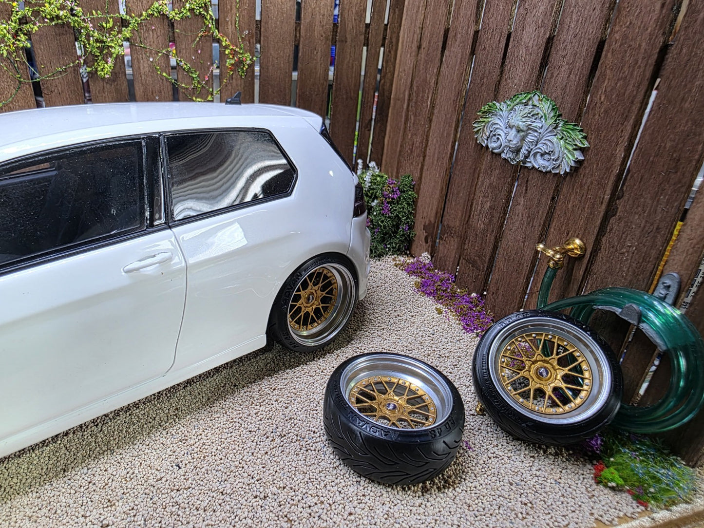 1/18 scale BBS RS2 painted Set