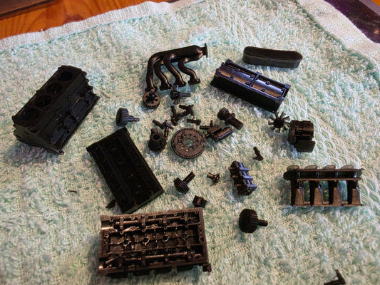 1/18 Scale Ford MILLINGTON Engine 3d Resin Printed