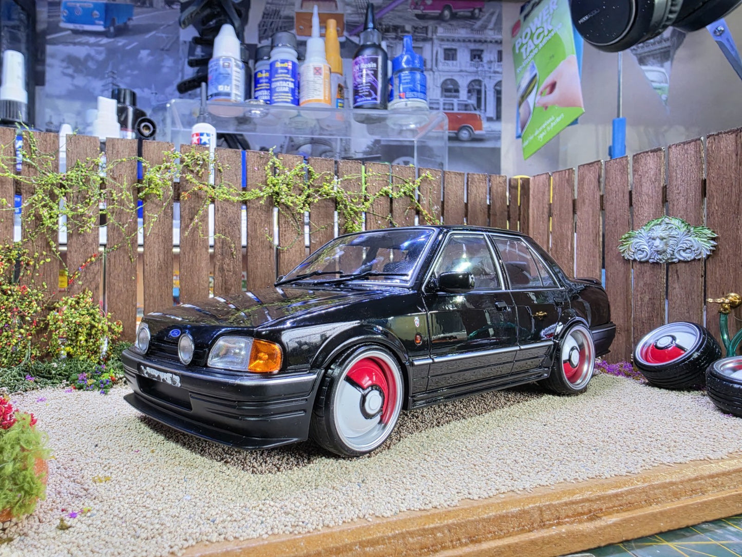 1/18 Scale Pokemon PokeBall 3d Printed Wheels & RUBBER Tyres Pre-painted