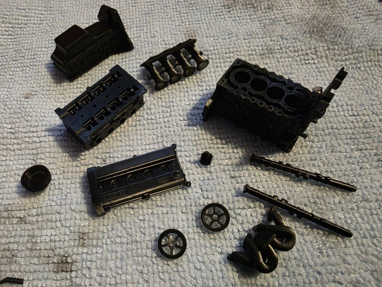1/18 scale FORD ZETEC Engine