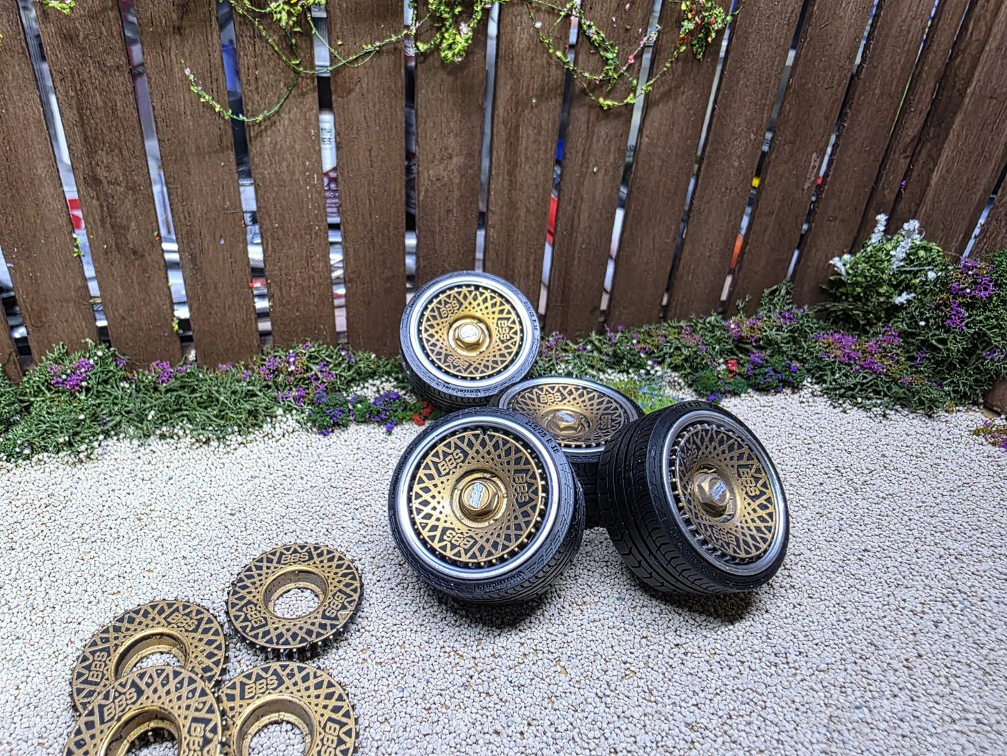 1/18 BBS E50 painted Set