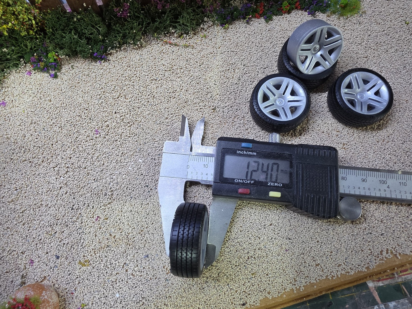 1/18 Scale VW LONGBEACH 3d Printed Wheels & Tyre ONLY Pre-painted