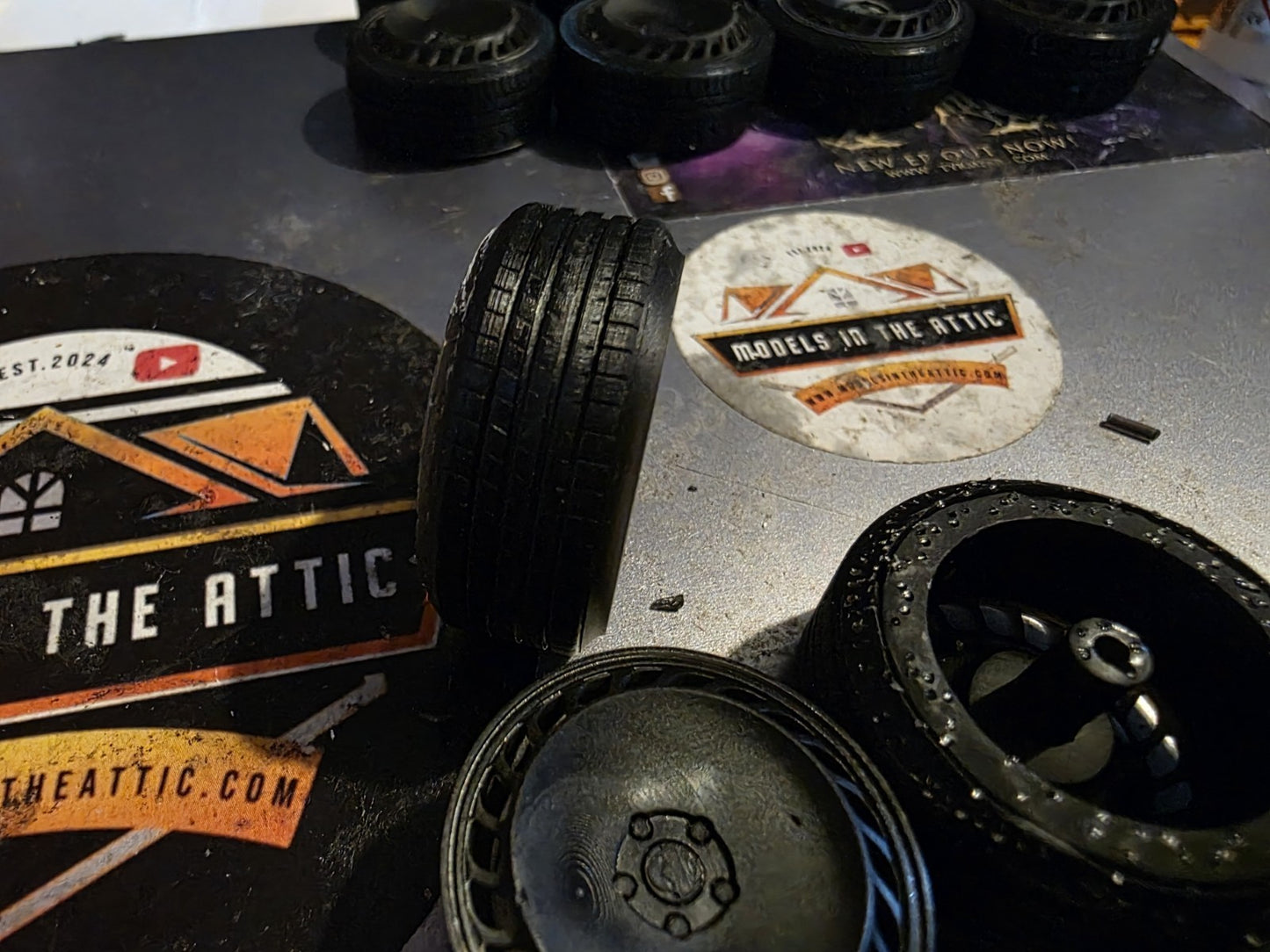 1.18 Messer Turbo Fans with LOW PROFILE stretched Tyres