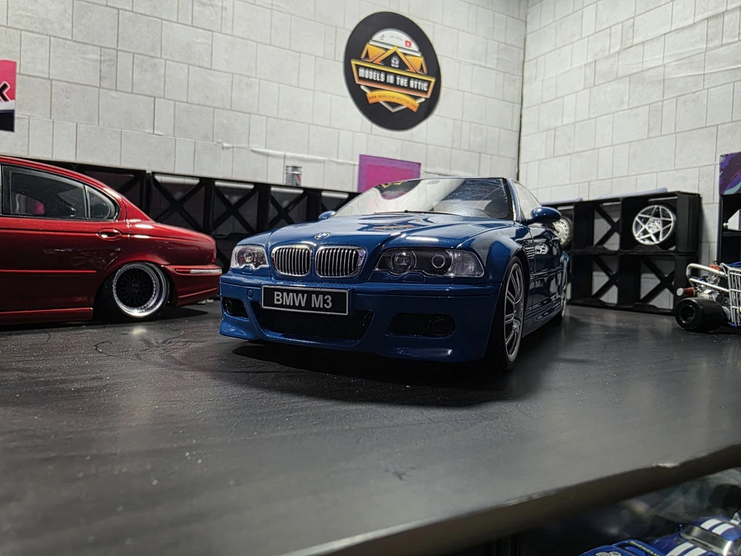OTTO 1/18 BMW M3 E46 LAGUNA SECA BLUE OT790