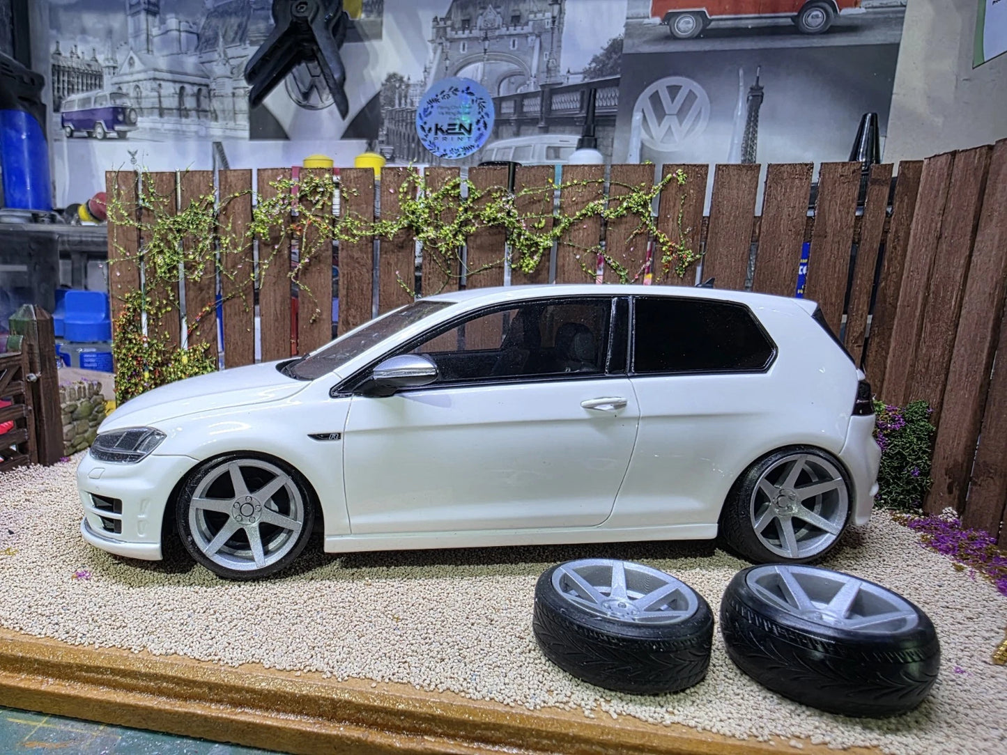 1/18 Emotion R Super Concaved painted Set