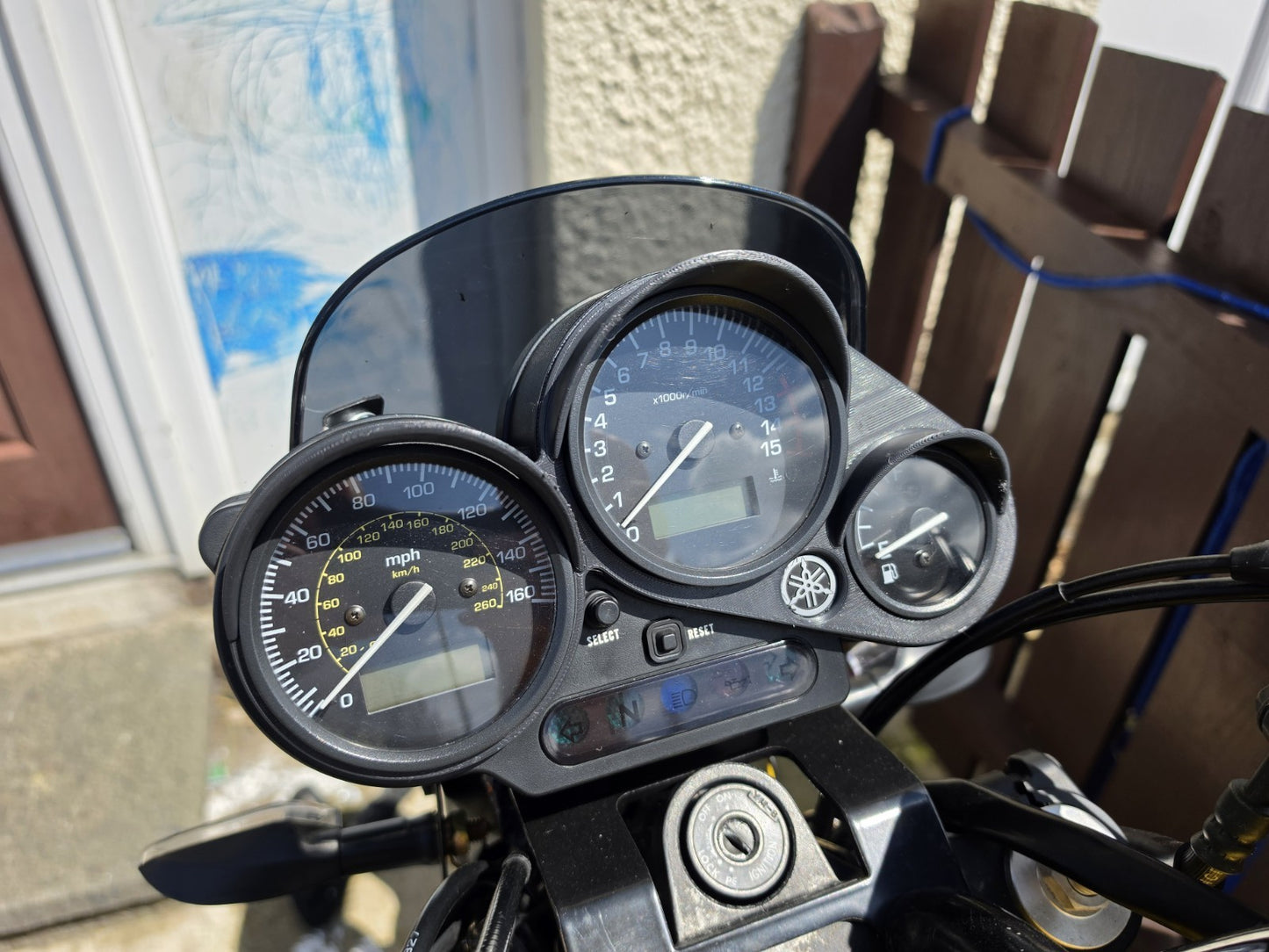 Yamaha Fazer FZS Full Dashboard Sunshade In Many Colours
