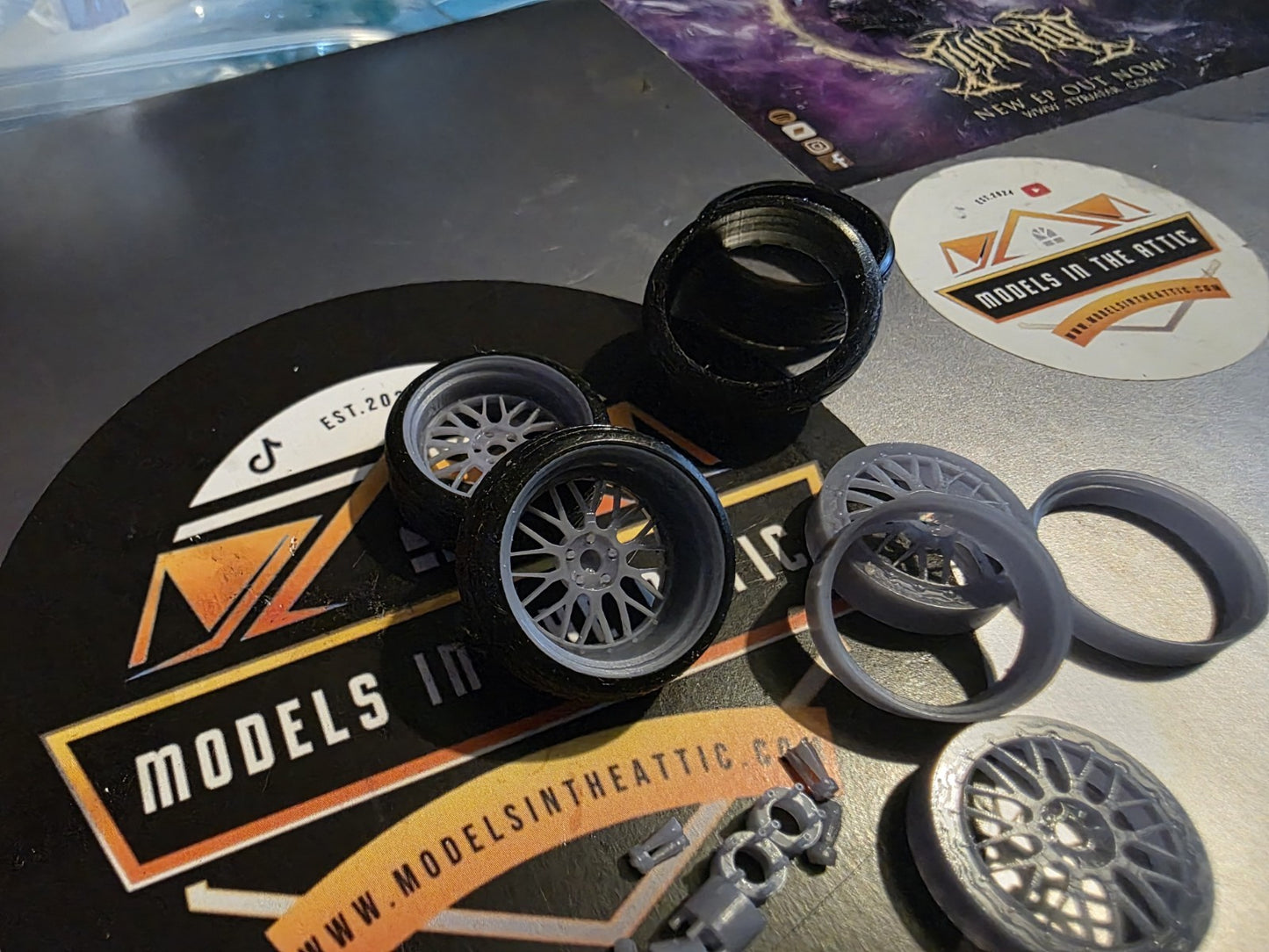 BBS LM with Premium Rubber Tyres