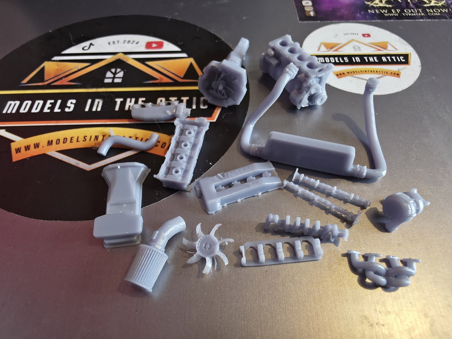 1/24 Scale SR20DET Engine