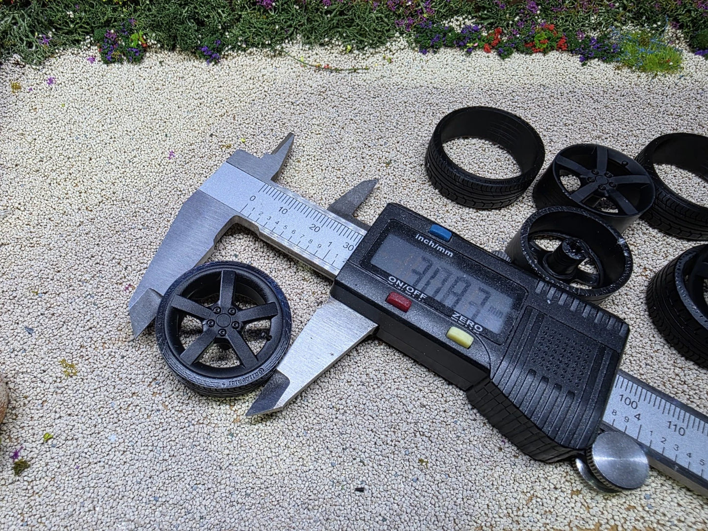 1/18 scale Alessio F1 wheels