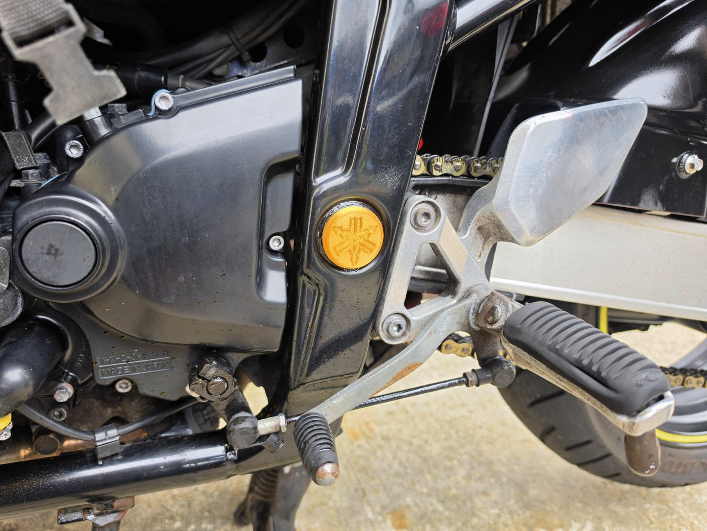 Yamaha Fazer FZS Swingarm Caps 3D PRINTED Any Colour Available