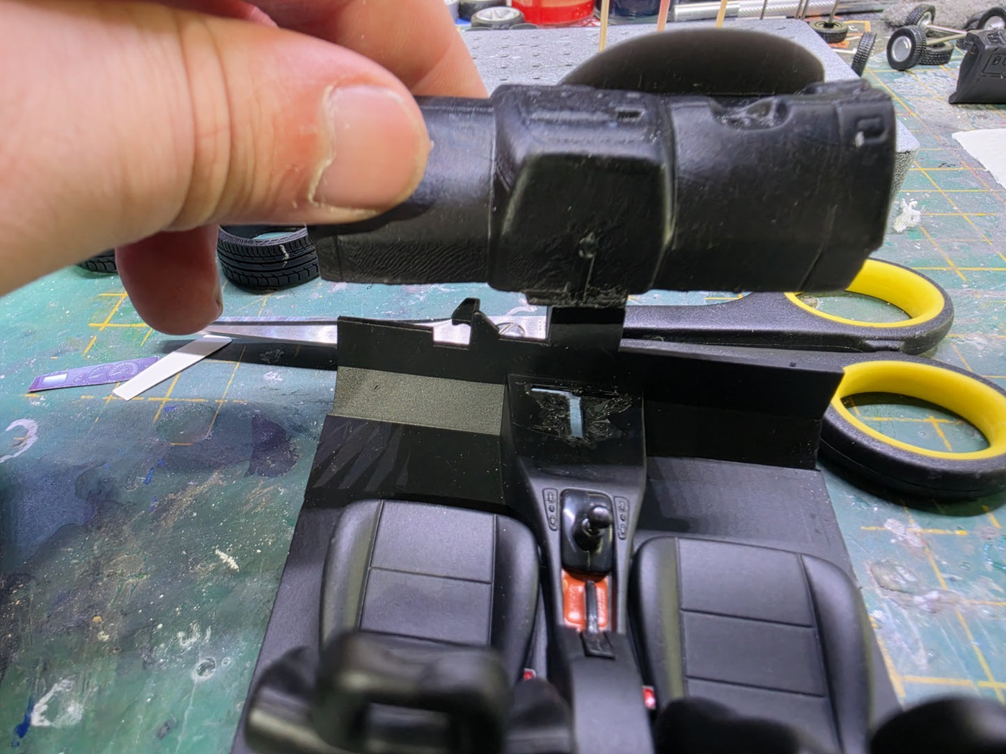 1/18 TRIPLE 9 VAUXHALL OMEGA RHD Dash Conversion 3D Scanned & Printed DECALS