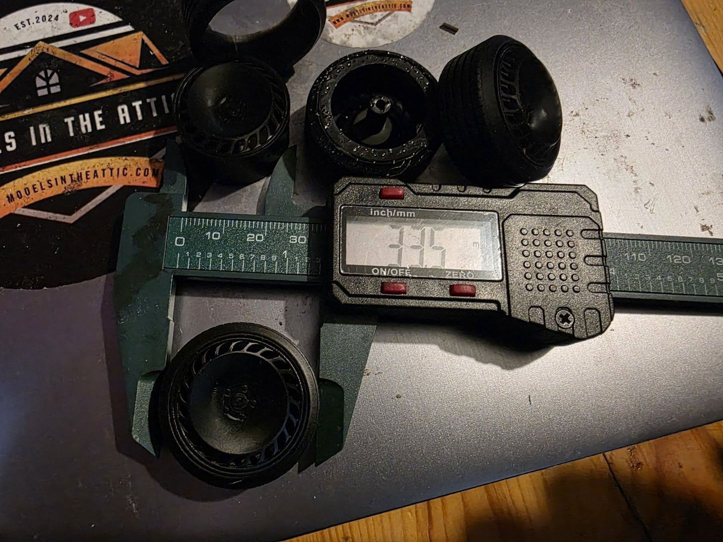 1.18 Messer Turbo Fans with LOW PROFILE stretched Tyres