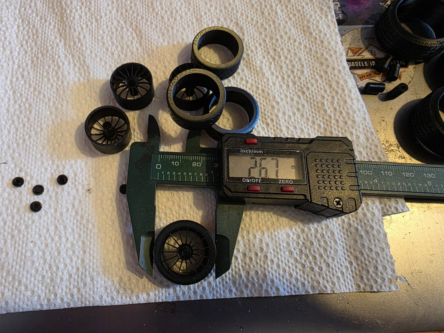 1/24 scale OZ SUPERTURISMO with TRACK Tyres