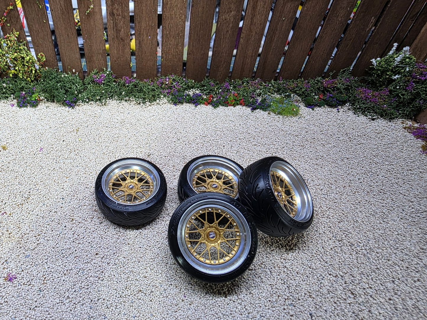 1/18 scale BBS RS2 painted Set