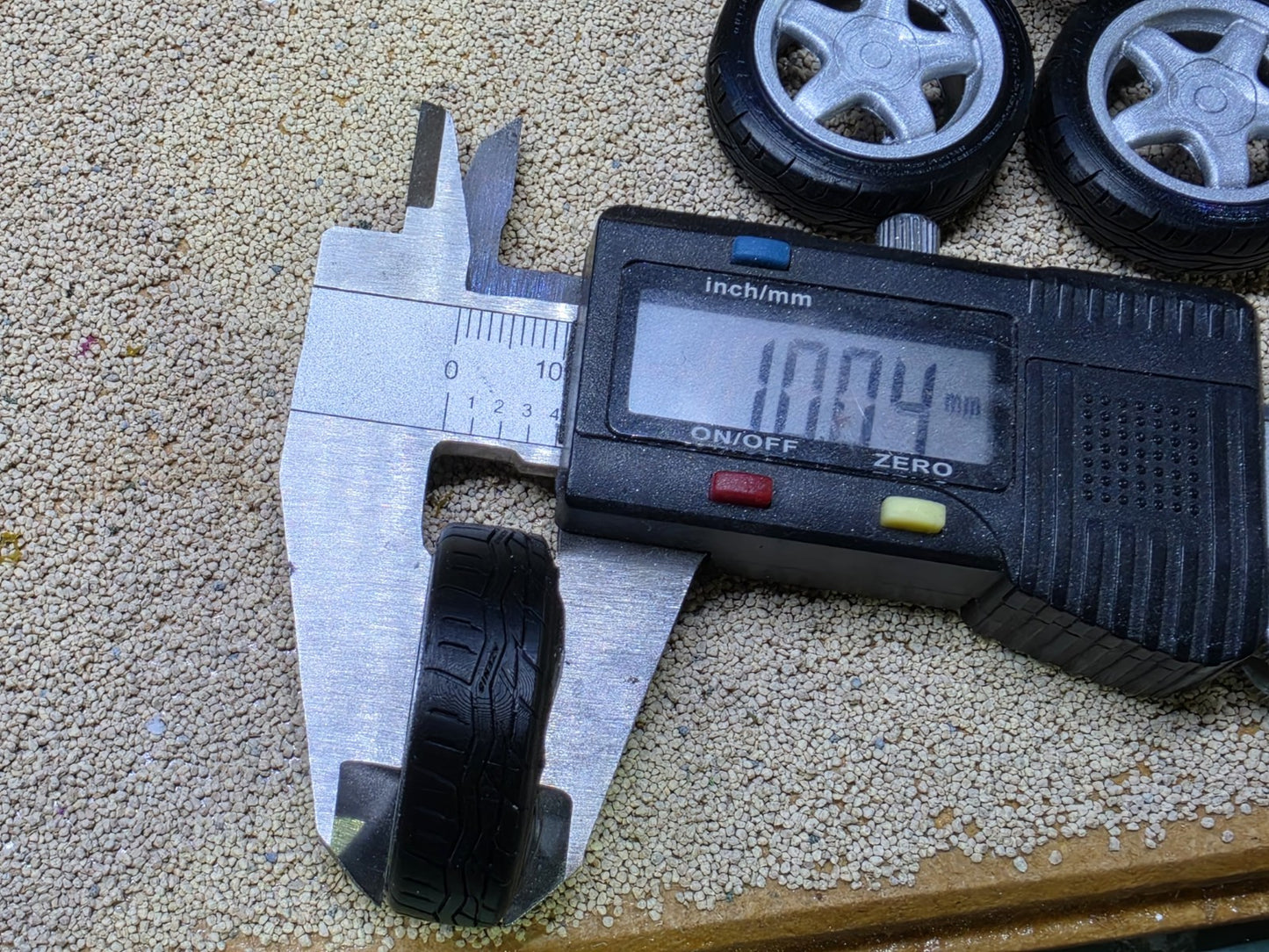 1/18 Scale Alessio Speedline 3d Printed Wheels & RESIN Tyres