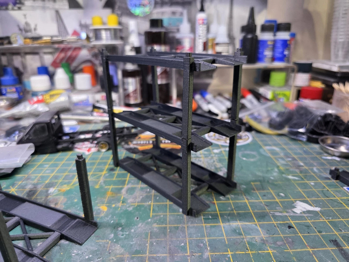 1/43 Scale Model Car 2 Tier Stacker