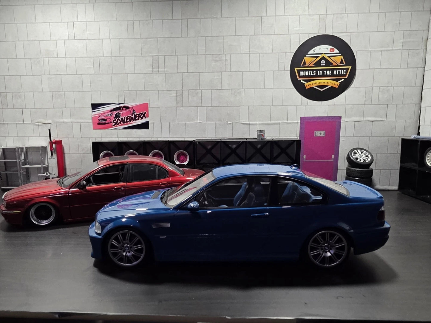 OTTO 1/18 BMW M3 E46 LAGUNA SECA BLUE OT790