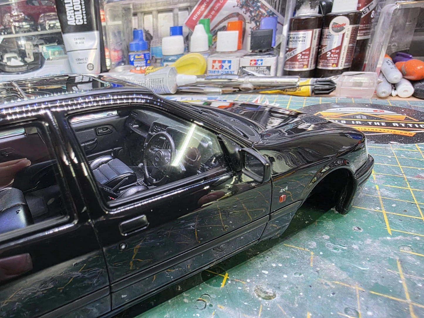 1/18 OttO Model Ford Sierra Cosworth RHD Dash Conversion