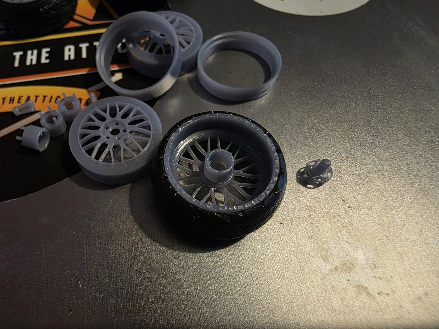 BBS LM with Premium Rubber Tyres