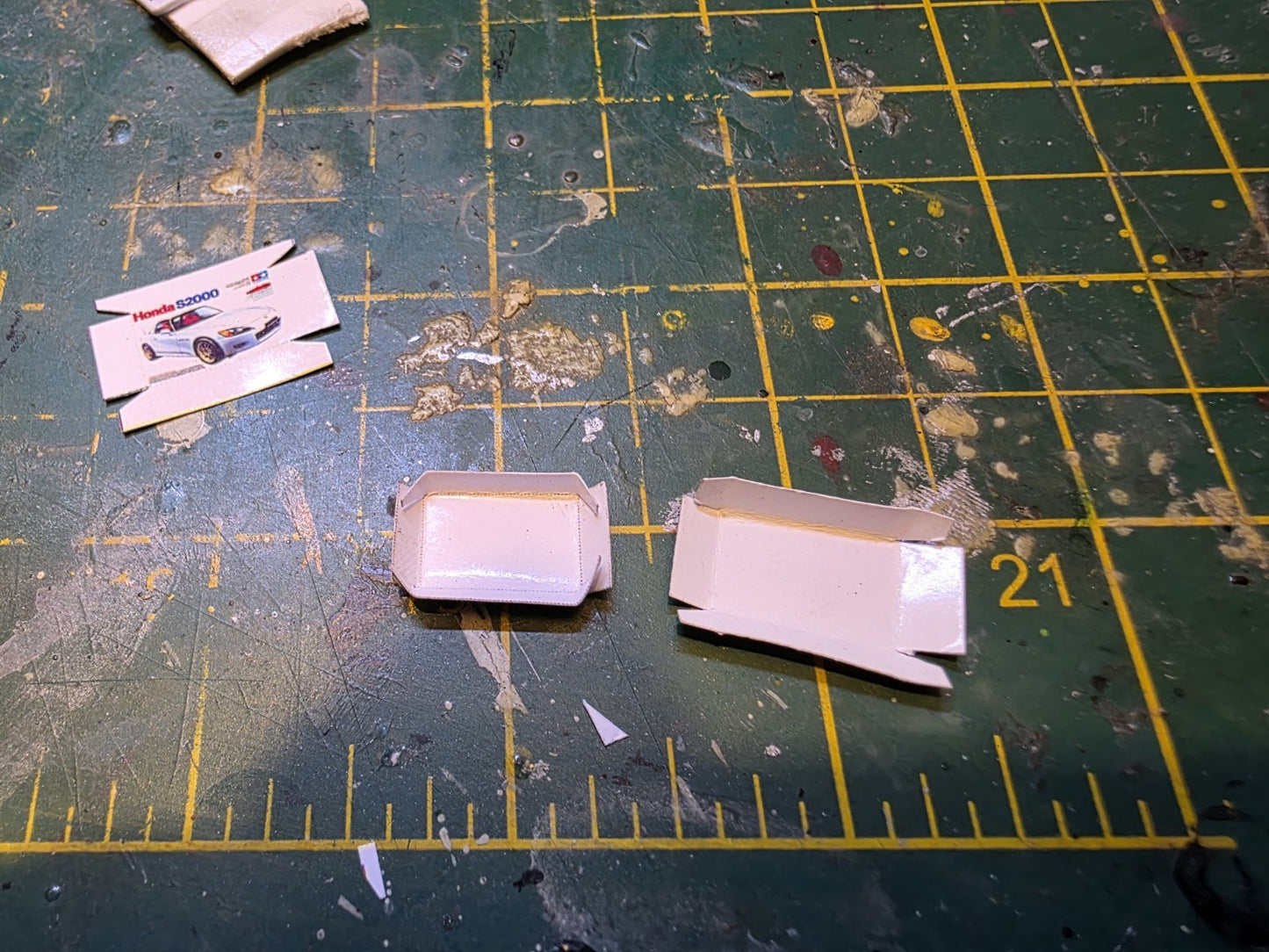 Scale Model kit boxes for diorama