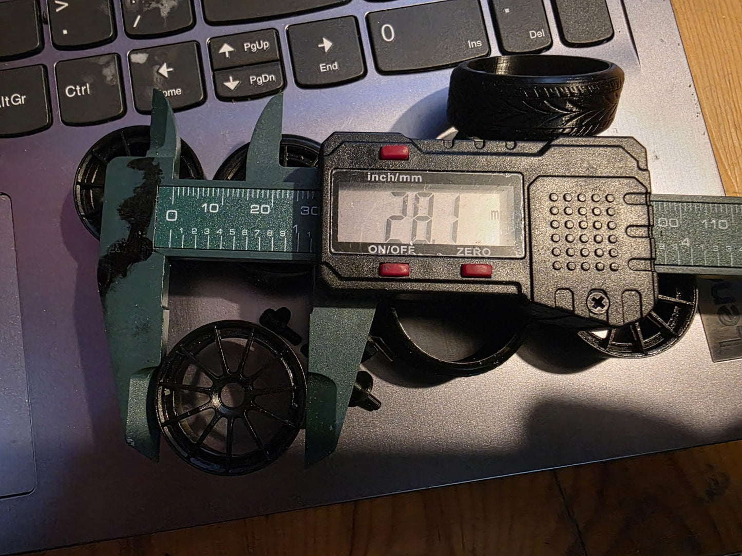 1.18 Rotiform DTM WHEELS with RUBBER PRINTED Tyres