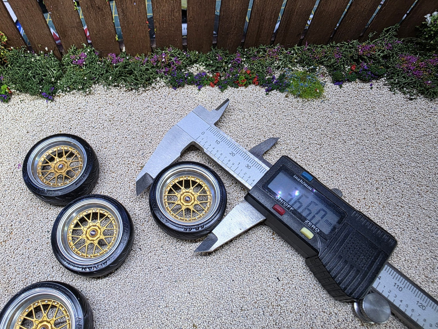 1/18 scale BBS RS2 painted Set