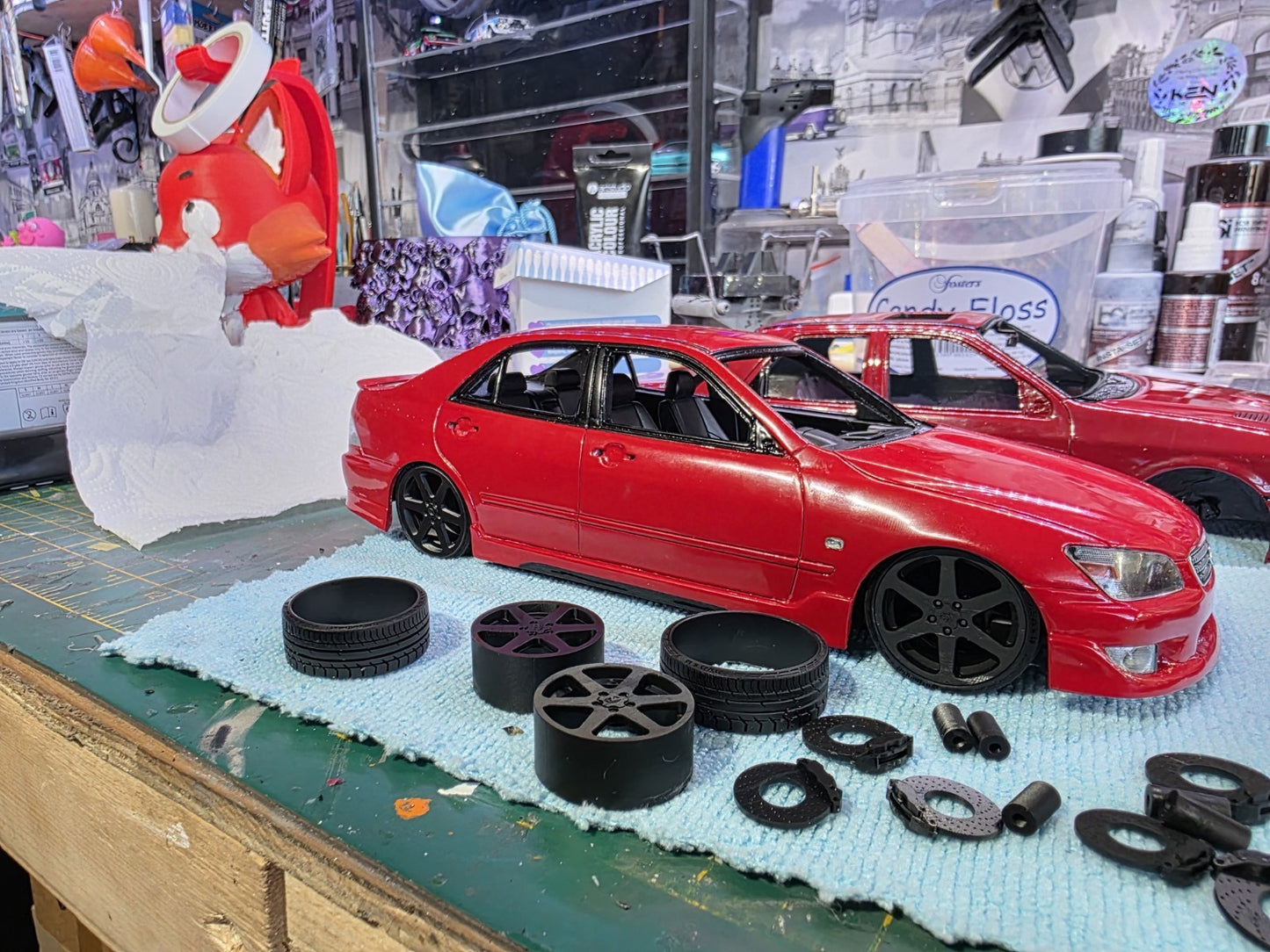 1/18 scale Lexus TTE with CONTINENTAL Tyres