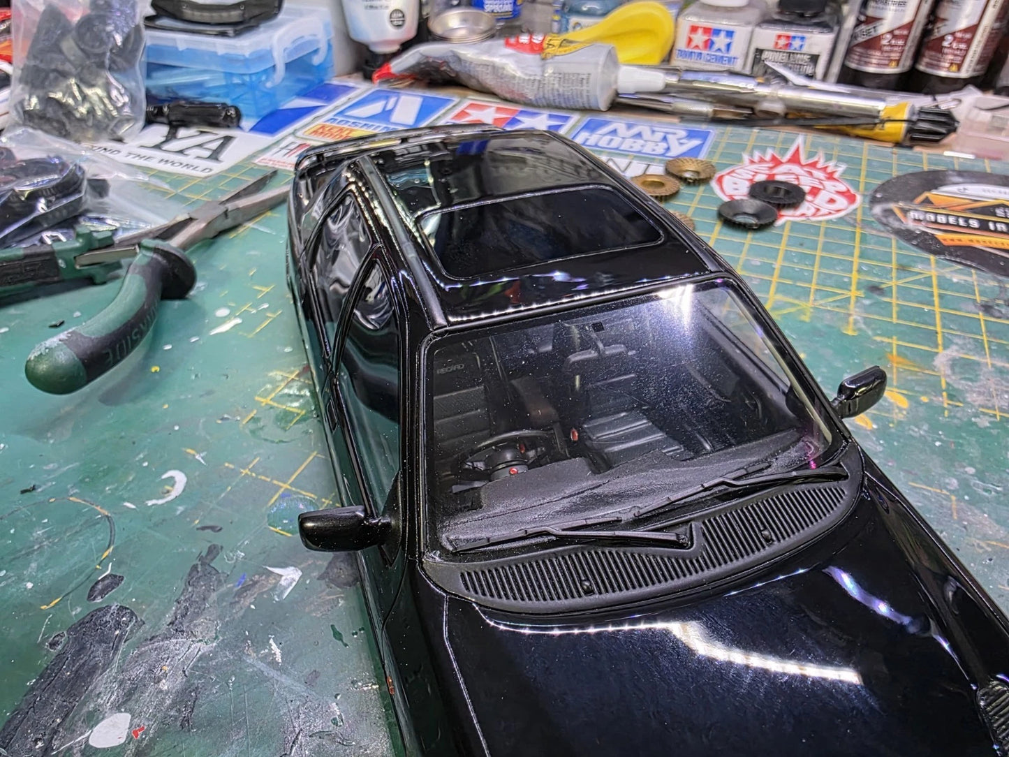 1/18 OttO Model Ford Sierra Cosworth RHD Dash Conversion