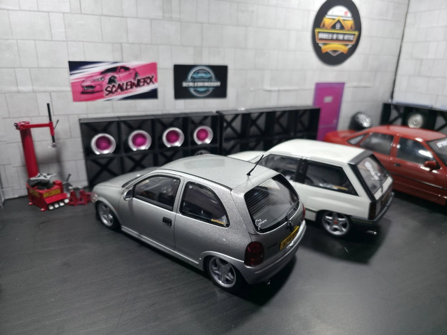 MCG VAUXHALL CORSA GSI Model 1/18 Scale MODIFIED