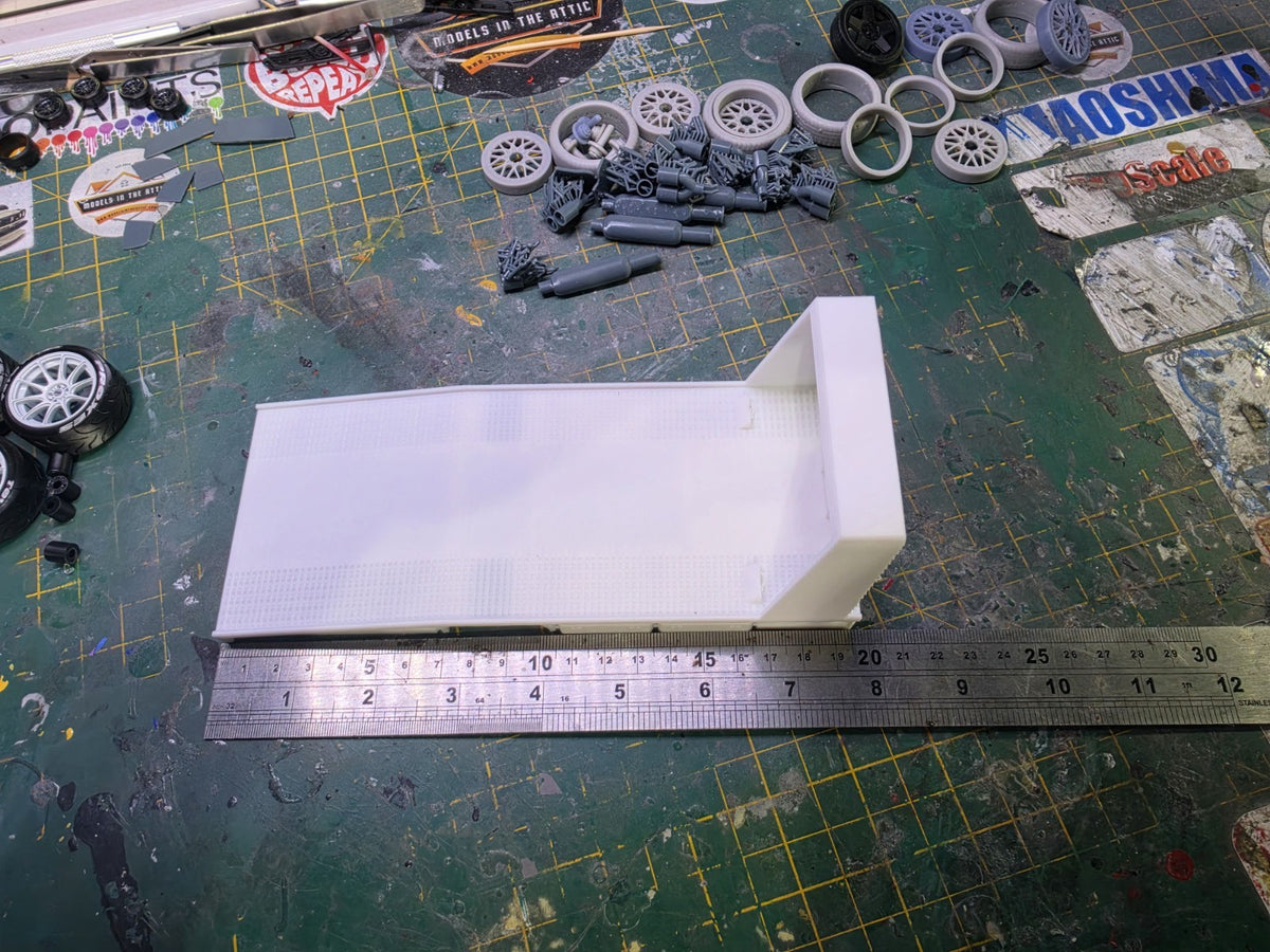 1/24 Scale Ford Transit Recovery Bed Unpainted 3d Printed