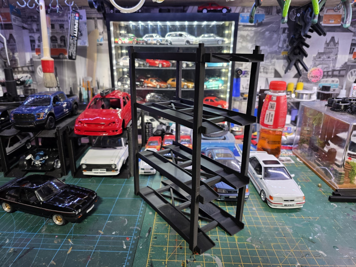 1/24 Scale Model Car Stacker 3 TEIR 3D PRINTED storage
