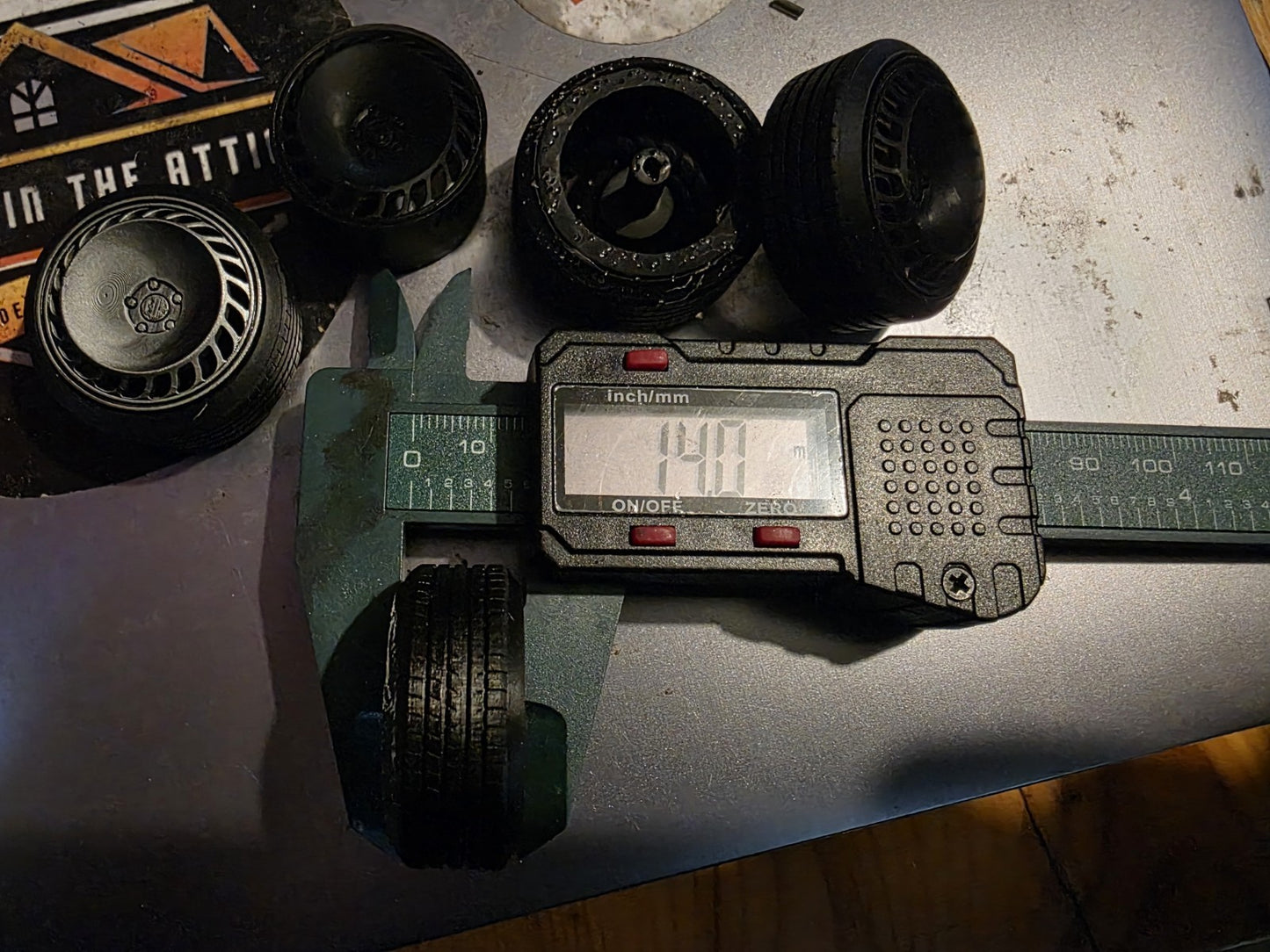 1.18 Messer Turbo Fans with LOW PROFILE stretched Tyres