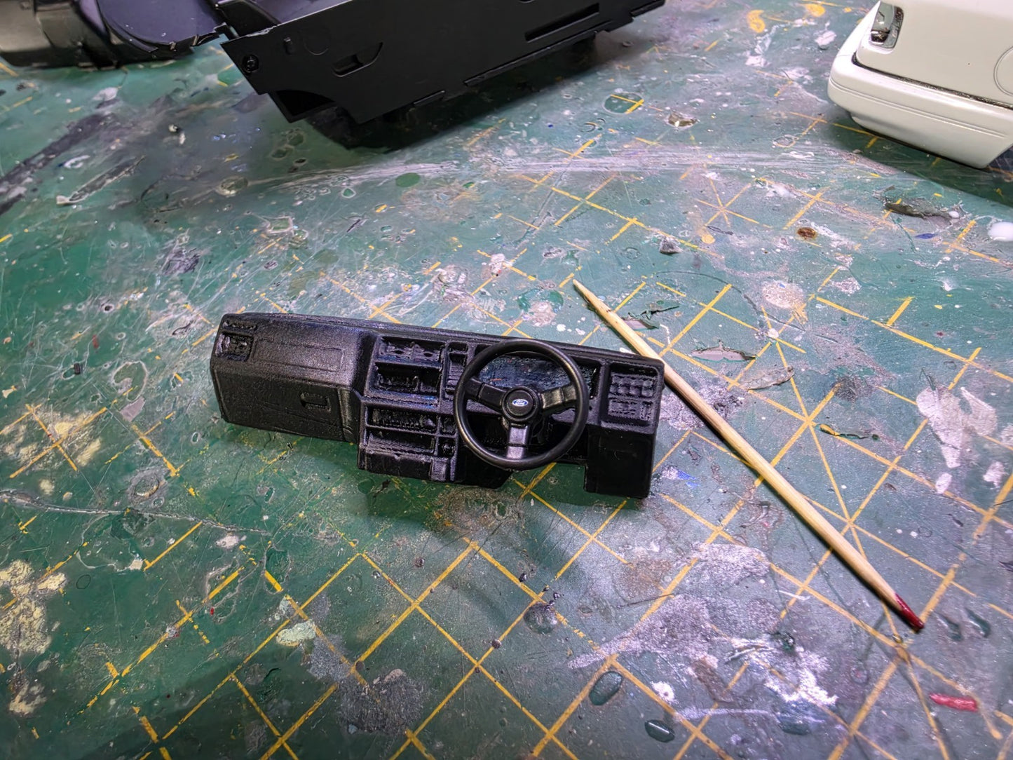 1/18 MCG Model Ford Sierra Cosworth RHD Dash Conversion