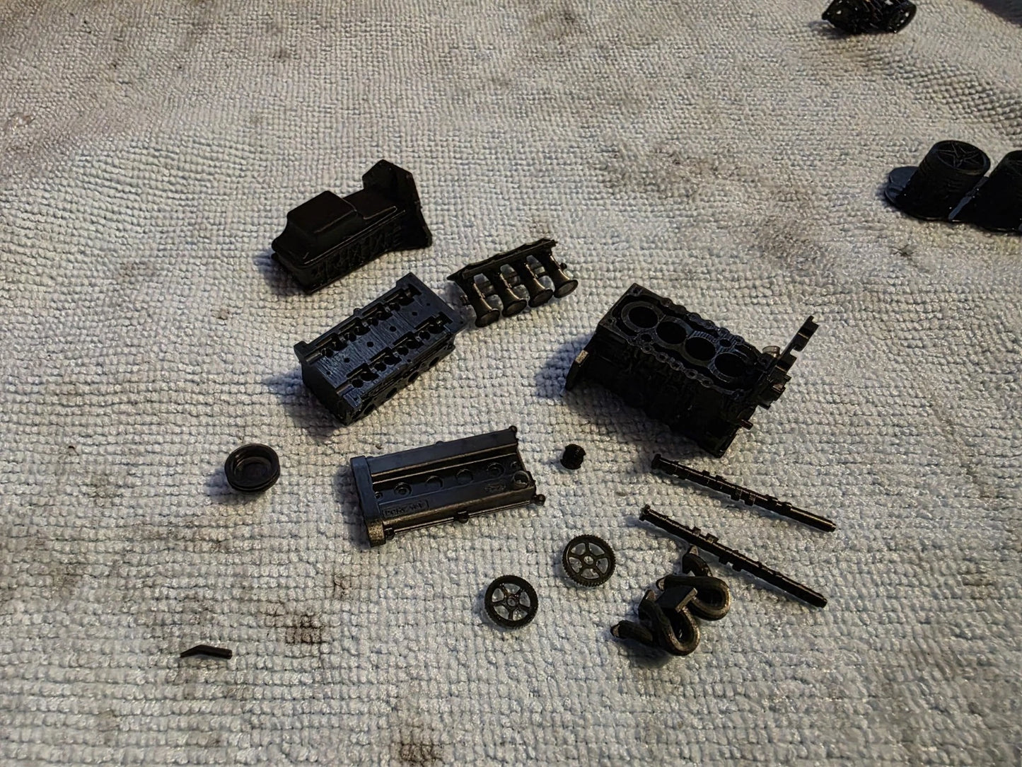 1/18 scale FORD ZETEC Engine