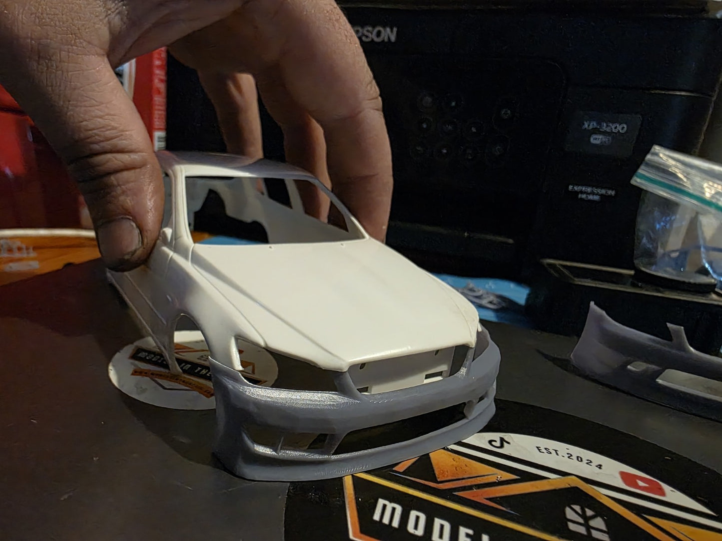 1/24 FUJIMI TOYOTA ALTEZZA VERTEX BODYKIT TRANSKIT V1 & V2 RESIN PRINTED