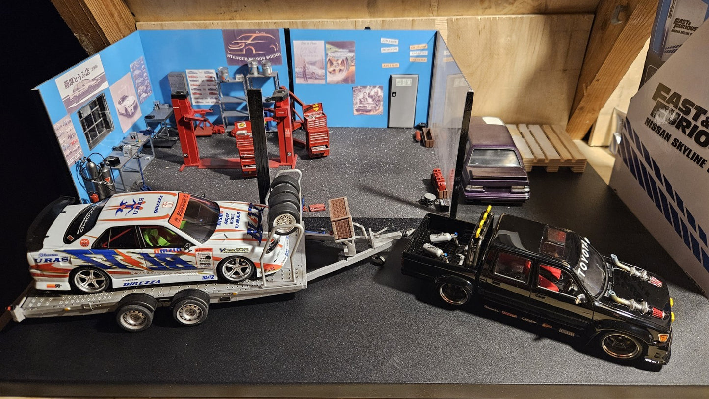 1/24 Scale BRIAN JAMES Car TRANSPORTER MODEL KIT