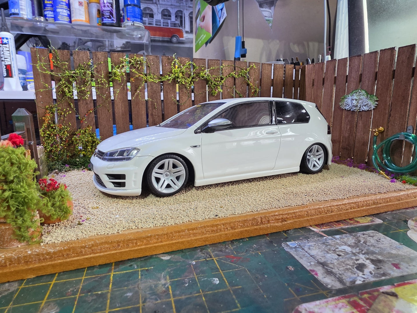 1/18 Scale VW LONGBEACH 3d Printed Wheels & Tyre ONLY Pre-painted