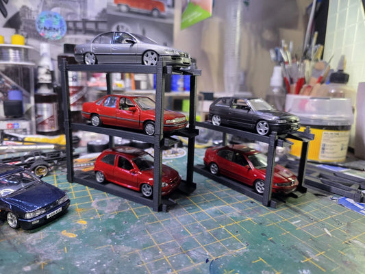 1/43 Scale Model Car 2 Tier Stacker