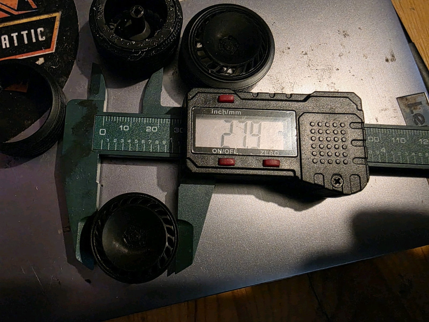 1.18 Messer Turbo Fans with LOW PROFILE stretched Tyres