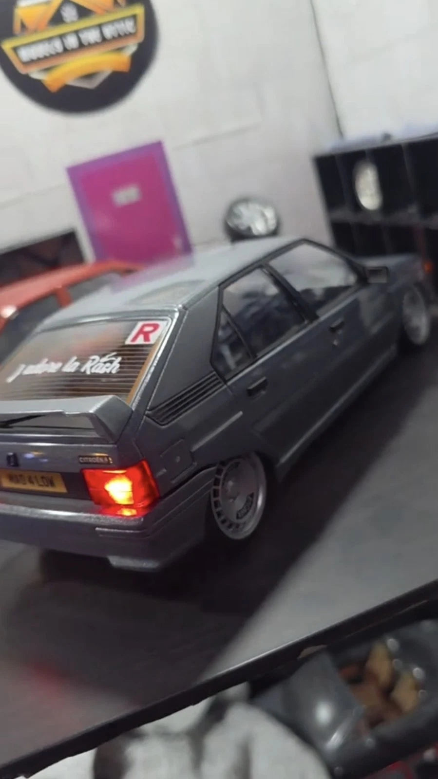 Norev Citroen BX Sport Model 1/18 Scale MODIFIED
