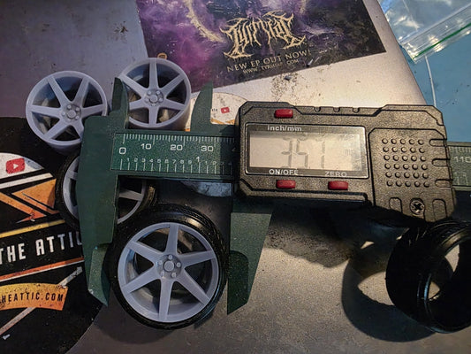 Emotion R Concaved & Stretched Rubber Tyres