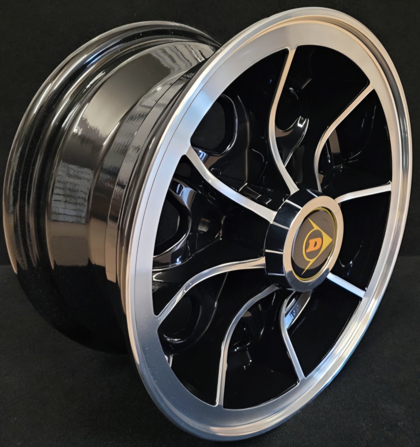 1/18 Scale Dunlop D1 3d Printed Wheels & Tyres Pre-painted