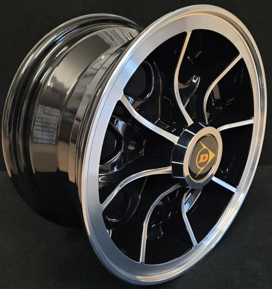 1/18 Scale Dunlop D1 3d Printed Wheels & Tyres Pre-painted