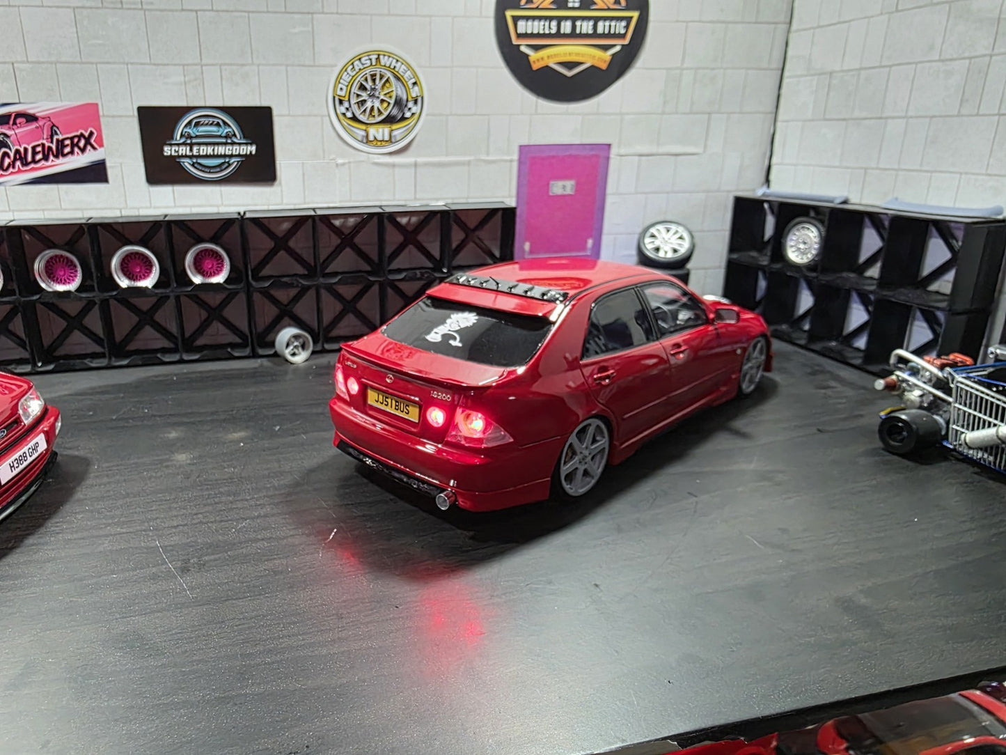 1/18 scale Lexus TTE with CONTINENTAL Tyres