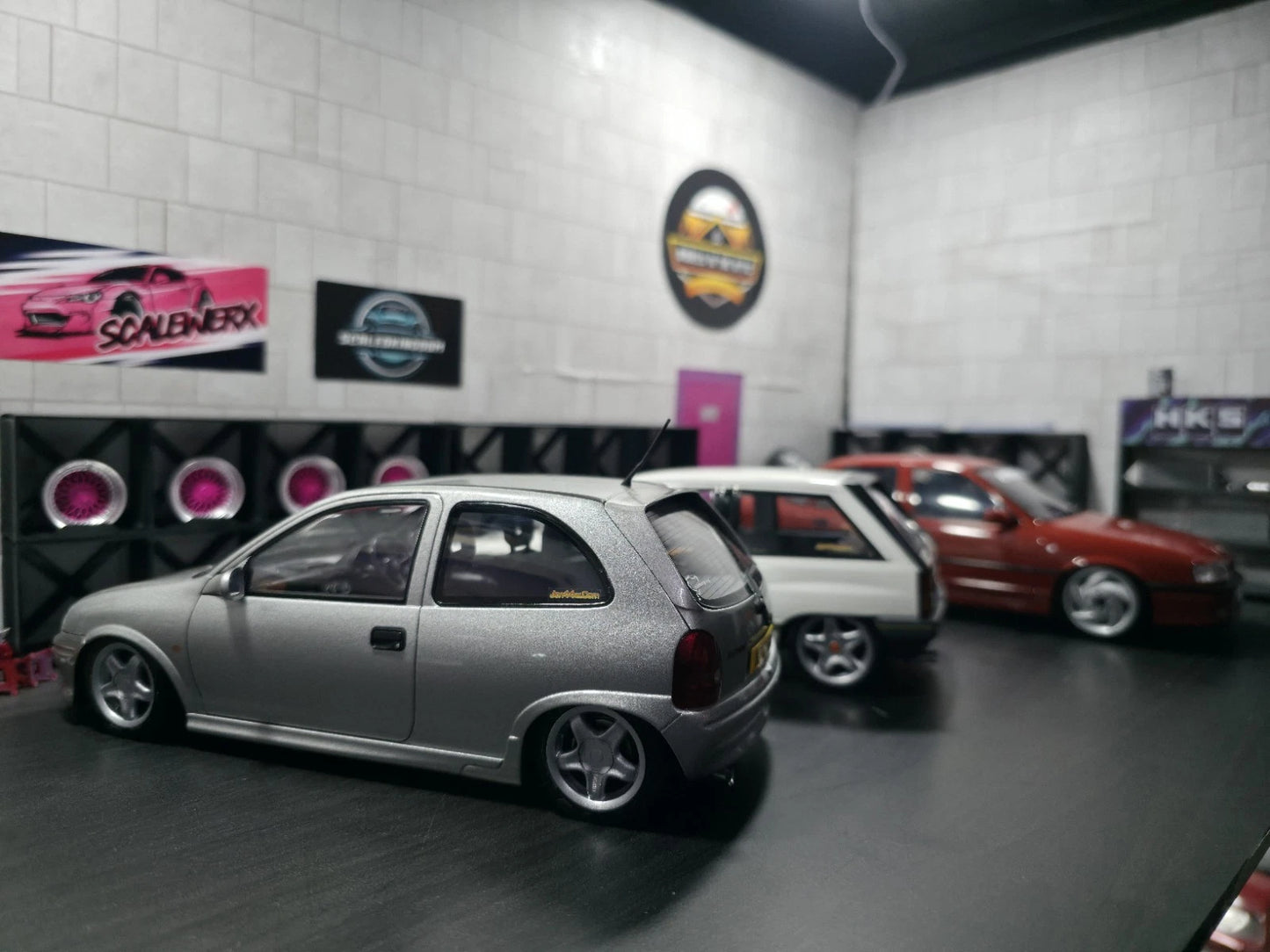 MCG VAUXHALL CORSA GSI Model 1/18 Scale MODIFIED
