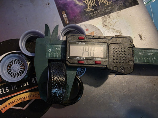 BBS RS staggered Stretched Rubber tyres