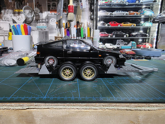 1/18 Functioning lowered trailer