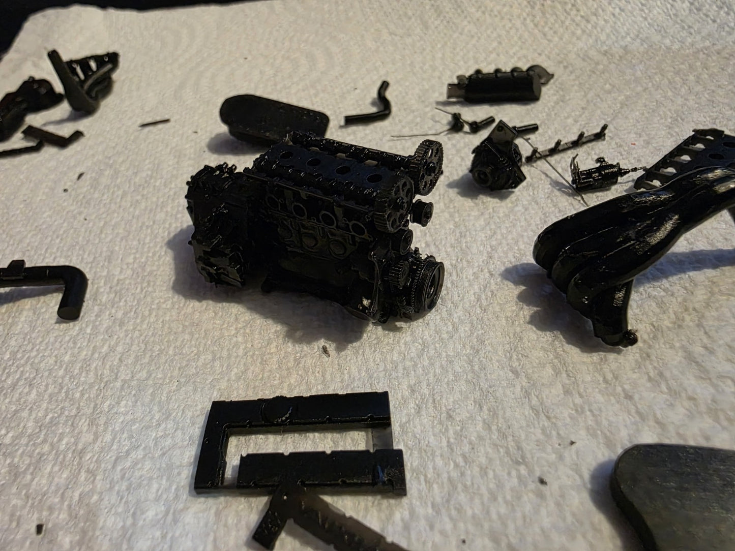 1/18 Vauxhall C20XE Engine with Gearbox