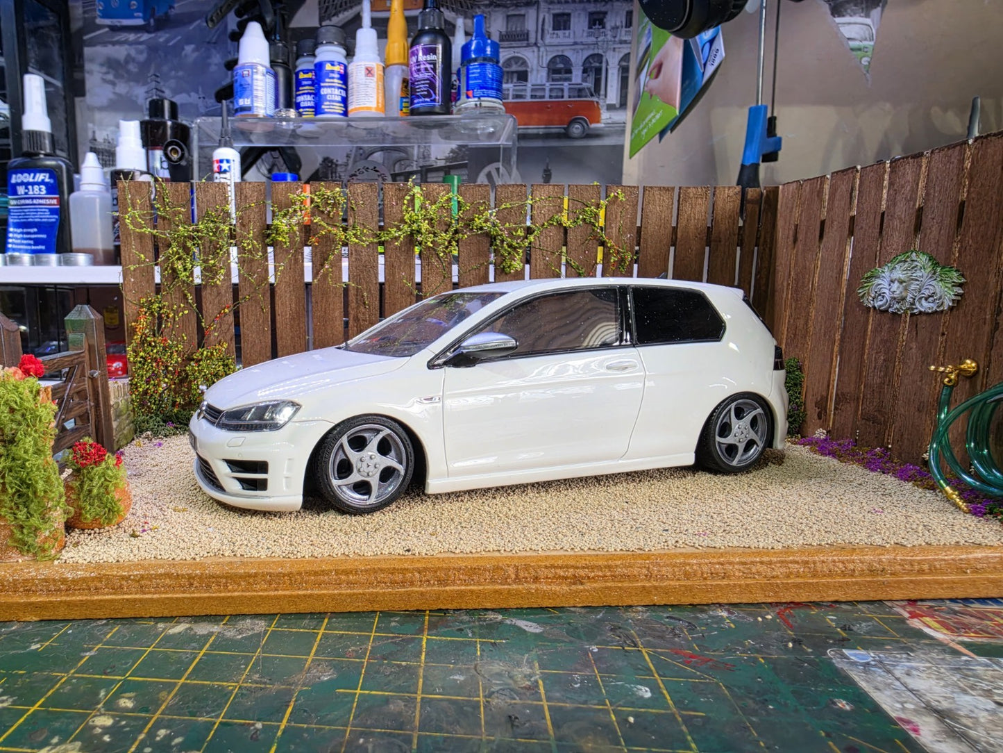 1/18 Scale MERCEDES ALPHARDS 3d Printed Wheels & Tyres ONLY Pre-painted